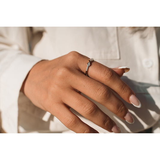 טבעת אלה כסף 925 - verde jewellry | ורדה תכשיטים