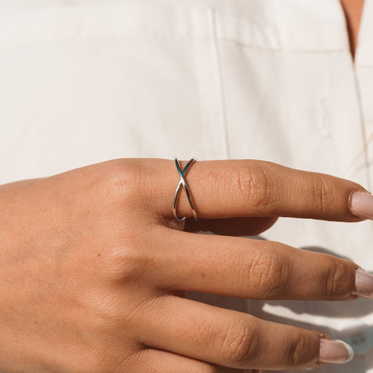 טבעת אנה כסף 925 - verde jewellry | ורדה תכשיטים