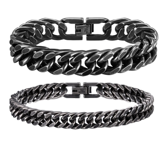 צמיד גורמט שחור לגבר - verde jewellry | ורדה תכשיטים