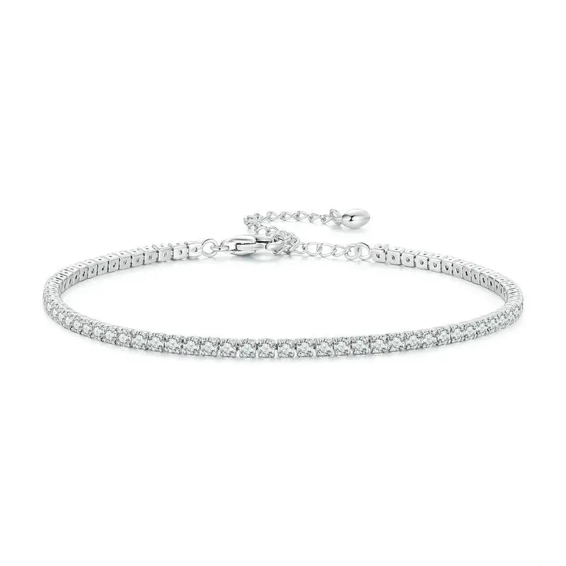 צמיד טניס 3 מ"מ מכסף 925 - verde jewellry | ורדה תכשיטים
