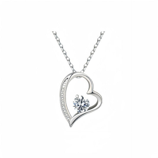 מתנה לאהבת חיי - שרשרת לב עם ברכה מרגשת - verde jewellry | ורדה תכשיטים