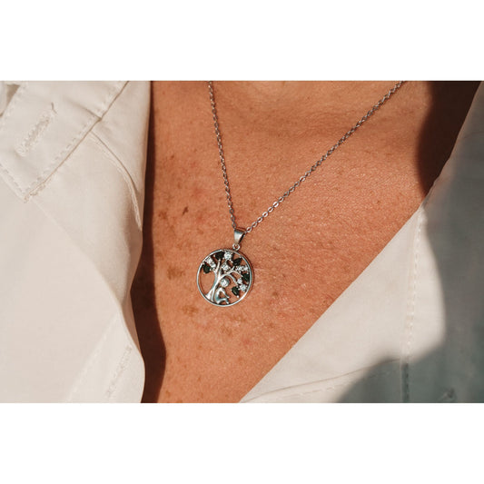 שרשרת יובל עץ החיים כסף 925 - verde jewellry | ורדה תכשיטים