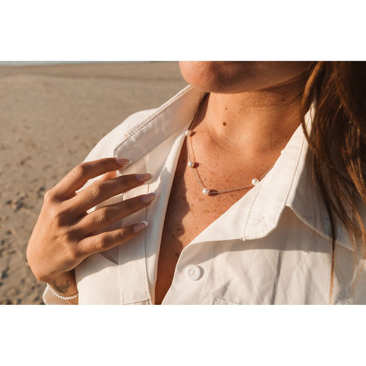 שרשרת לוסי כסף 925 - verde jewellry | ורדה תכשיטים