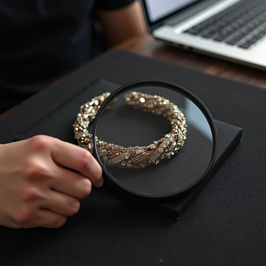 Bracelets With A Magnifying Glass - צמידים עם זכוכית מגדלת: איך לבחור תכשיט מדויק ואיכותי