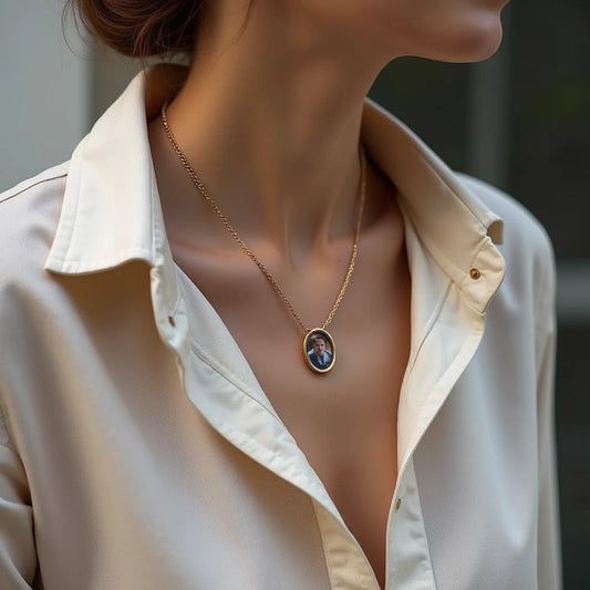 תליון תמונה אישי - תליון תמונה אישי משמעות סטייל ושילוב במראה יומי בכל עונה