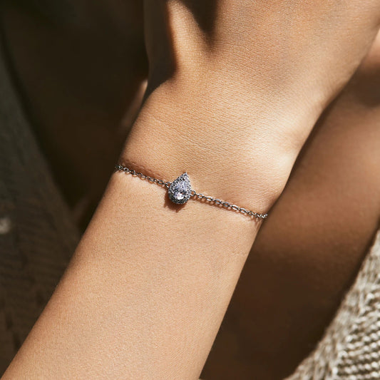 925 Silver Chloe Bracelet - verde jewellry | ורדה תכשיטים