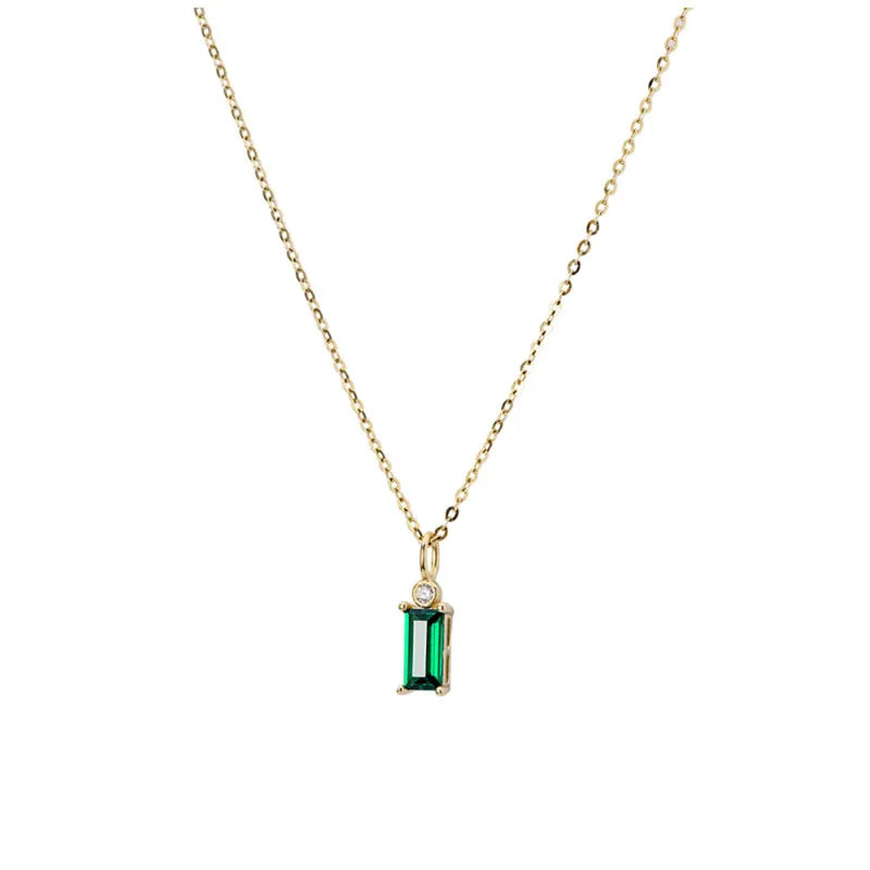 שרשרת קסניה כסף 925 בציפוי זהב - verde-jewellry