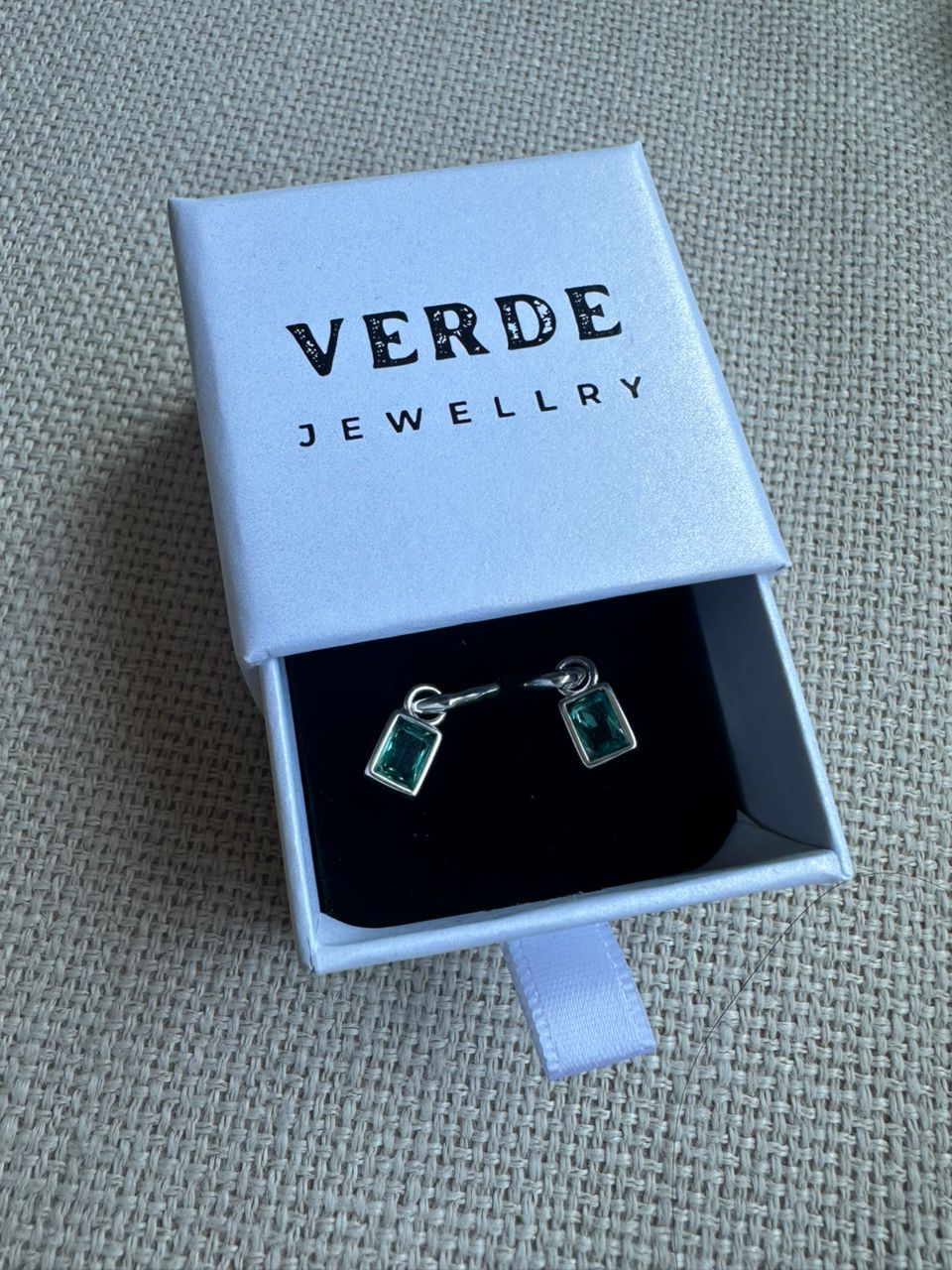 עגילי טלי כסף 925 - verde-jewellry