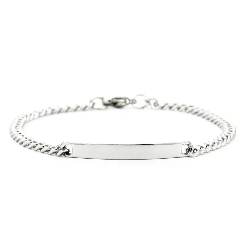 צמיד טבעות לגבר\אישה עם אופציה לחריטה - verde jewellry | ורדה תכשיטים