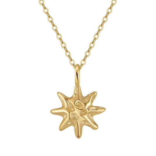 מתנה לאמא שלי - שרשרת סאן כסף 925 בציפוי זהב - verde jewellry | ורדה תכשיטים
