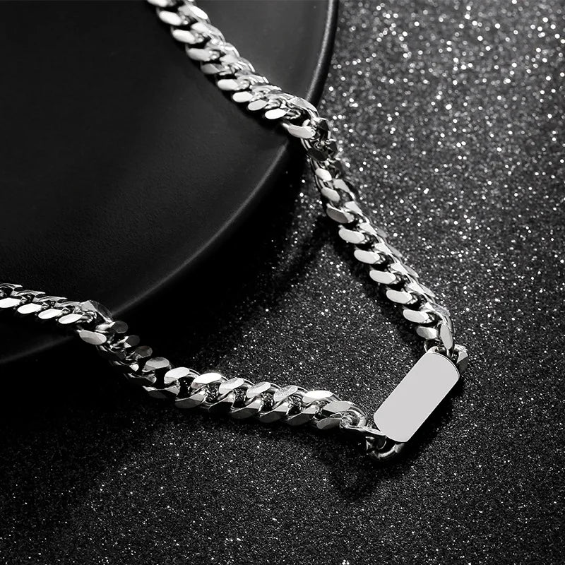 שרשרת גורמט לגבר עם אופציה לחריטה אישית - verde jewellry | ורדה תכשיטים