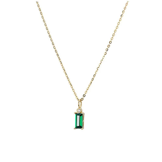 שרשרת קסניה כסף 925 בציפוי זהב - verde jewellry | ורדה תכשיטים